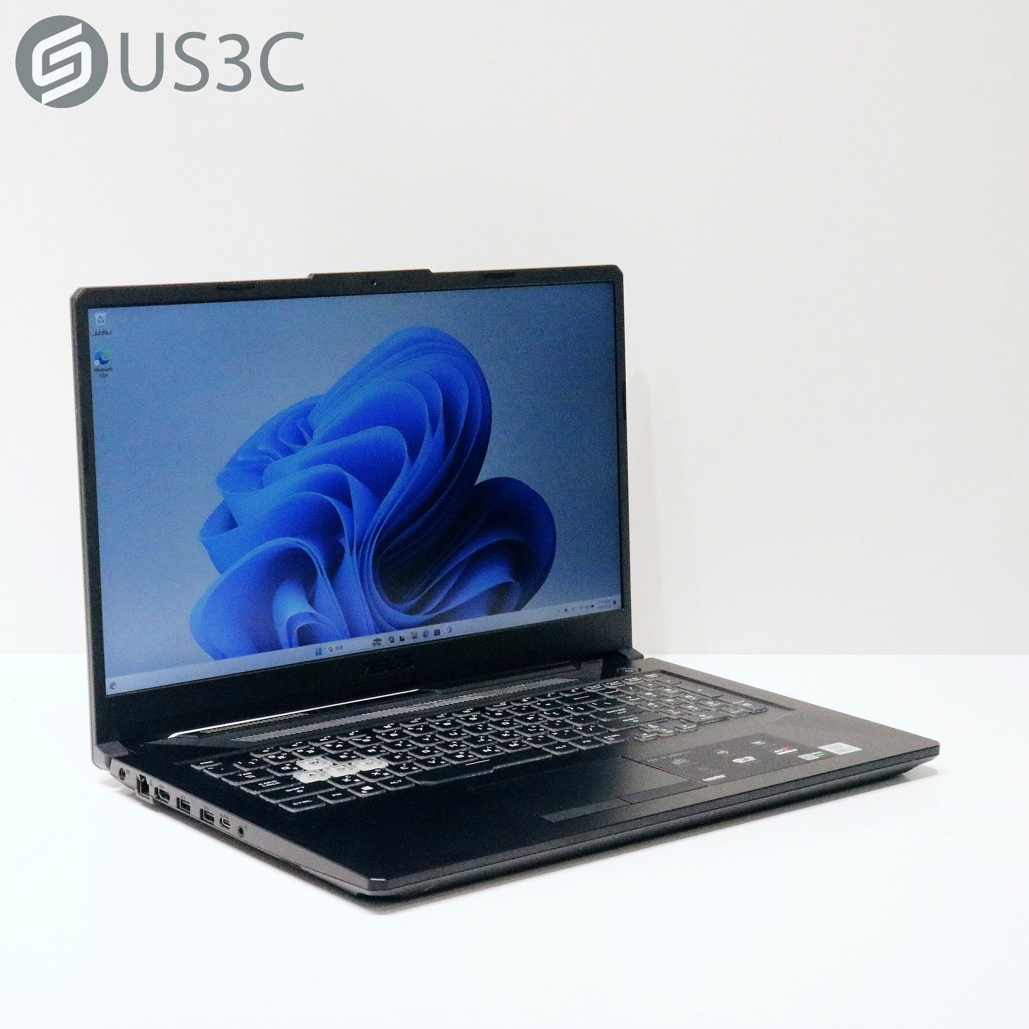 【US3C-青海店】華碩 ASUS FX706LI 17吋 FHD i7-10750H 8G 512G SSD GTX 1650Ti 獨顯 二手筆電