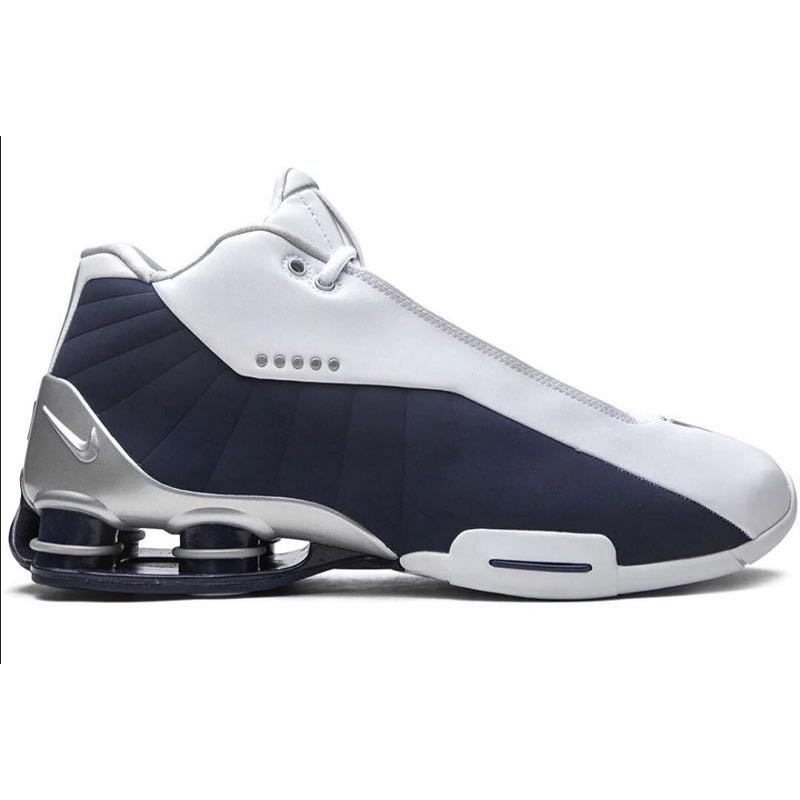 R'代購Nike Shox BB4 Olympic 奧運銀白藍Vince Carter 卡特彈簧鞋