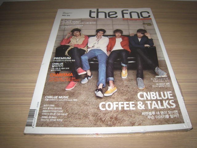 全新韓誌《FTISLAND THE FNC 2 vol.2 夏日寫真》DVD CNBLUE 封面附花絮