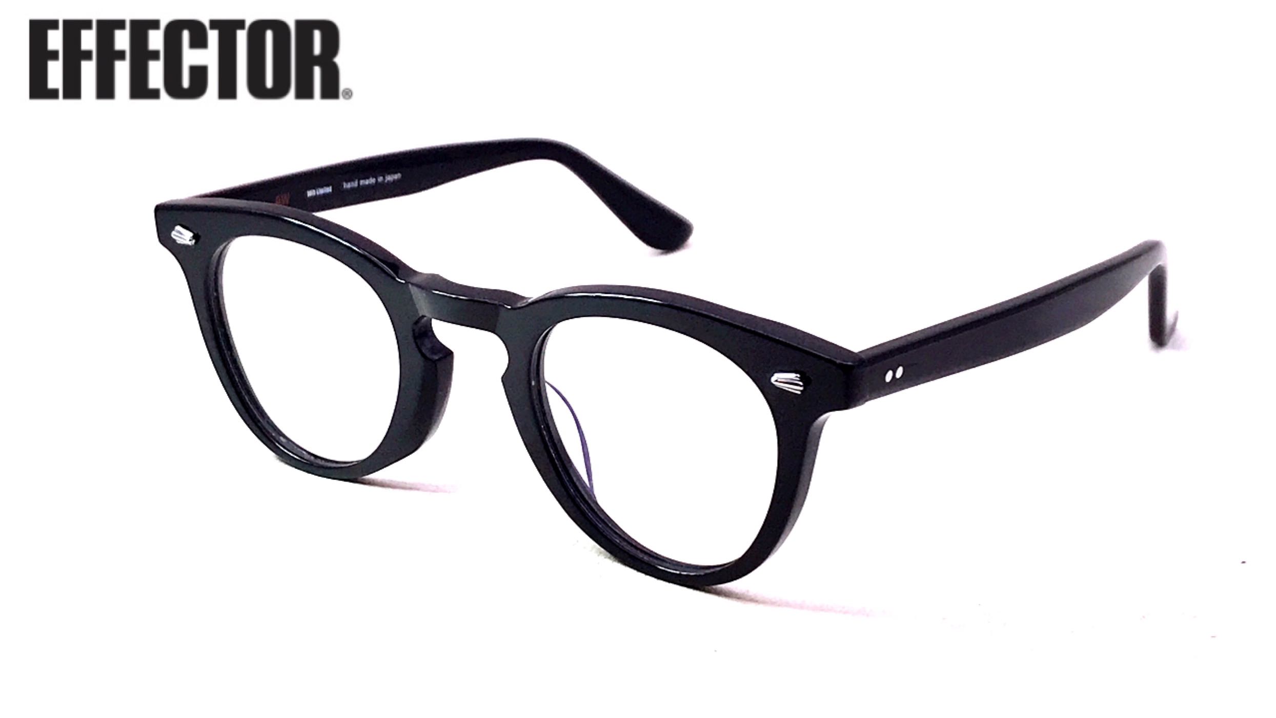 本閣】EFFECTOR 10th Limited x AW eliLevol日本手工光學眼鏡黑圓框粗