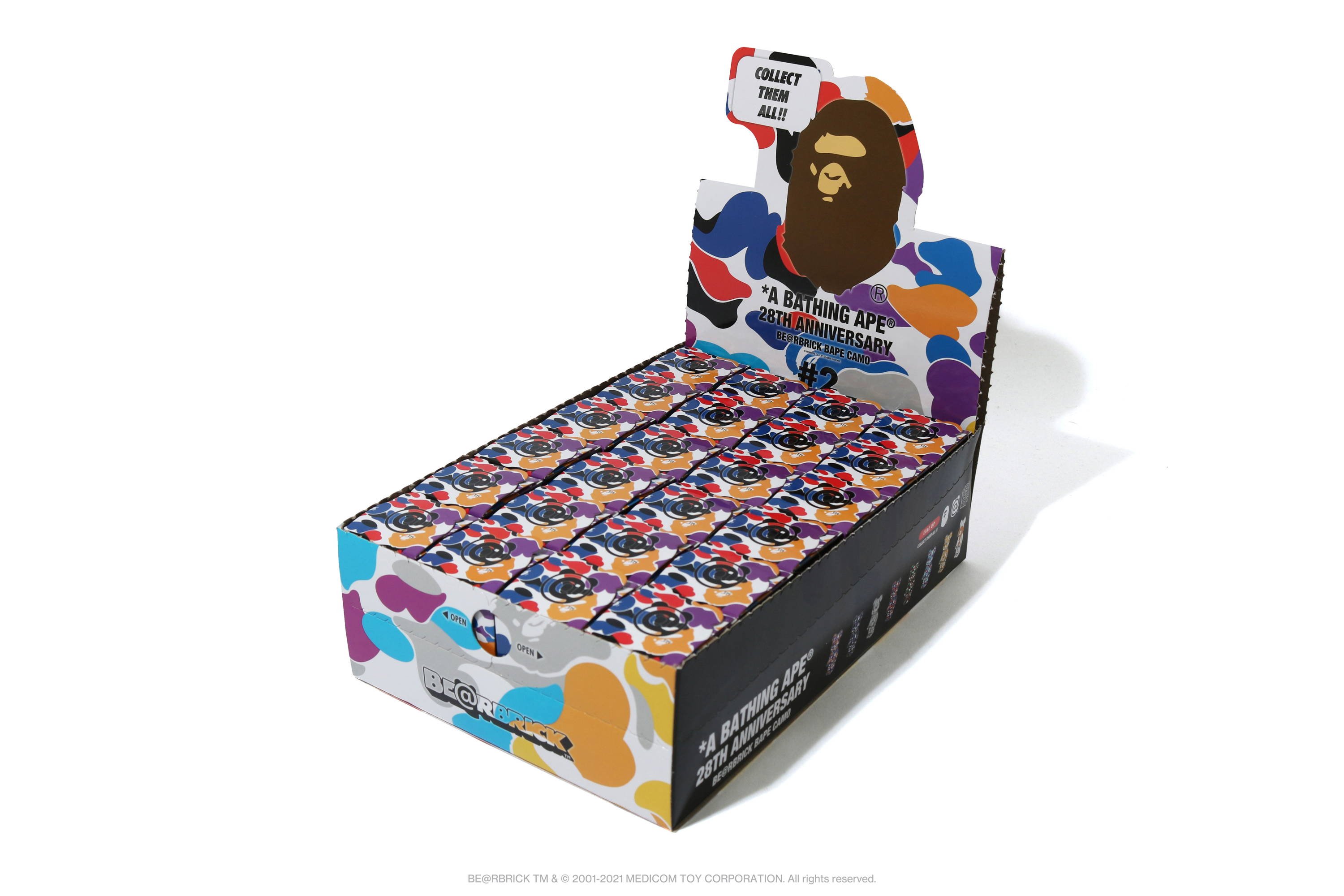 日貨代購CITY】 APE BE@RBRICK BAPE CAMO 28TH 100% 公仔隨機扭蛋#2