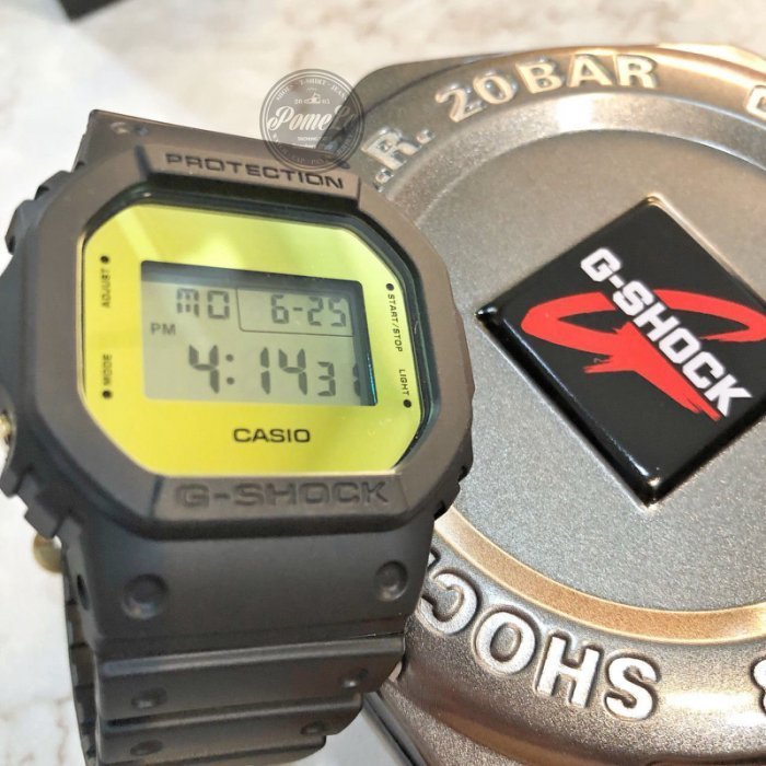 POMELO柚CASIO G-SHOCK DW-5600 復刻黑金限定強悍性能DW-5600BBMB-1DR