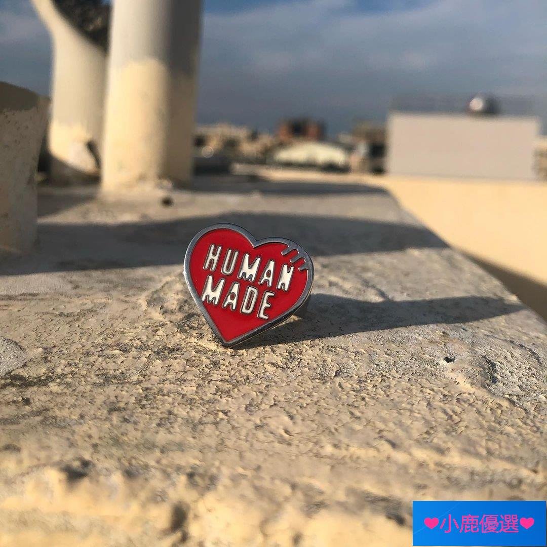 ❤小鹿嚴選❤全新免運HUMAN MADE HEART RING愛心LOGO可調節指環