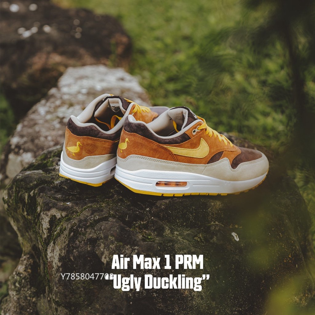 Nike Air Max 1 PRM 醜小鴨Duck 白棕氣墊復古慢跑鞋DZ0482-200 | Yahoo