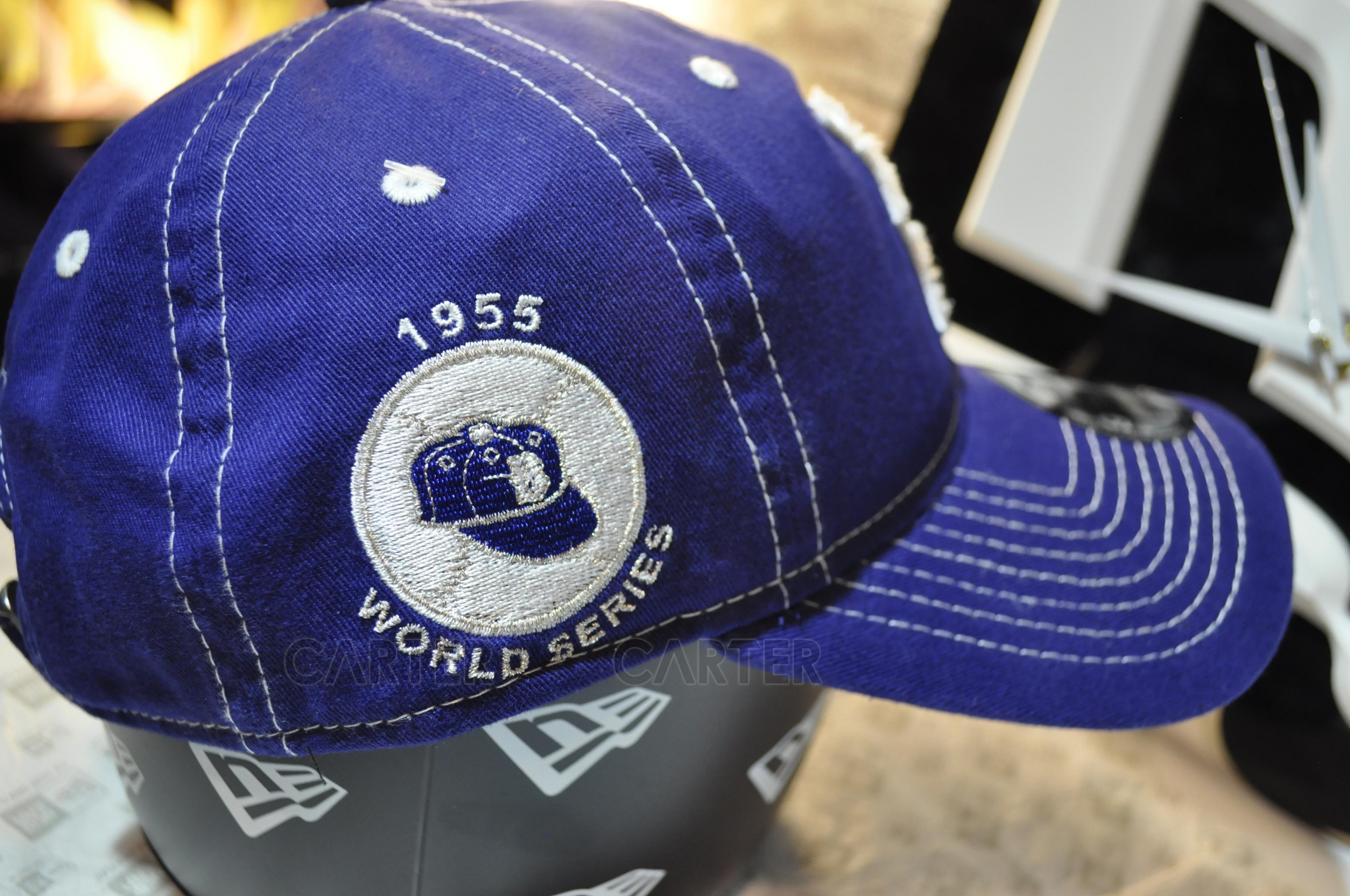 特價New Era MLB Brooklyn Dodgers 1955 WS 復古布魯克林道奇隊世界