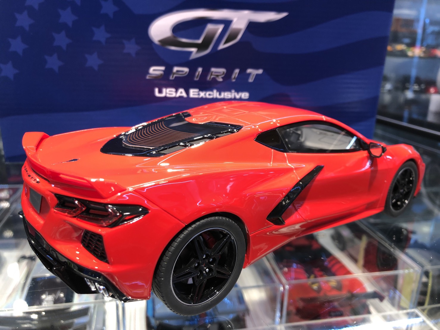 吉華科技@ 1/18 GT SPIRIT US028 Chevrolet Corvette C8 紅色| Yahoo