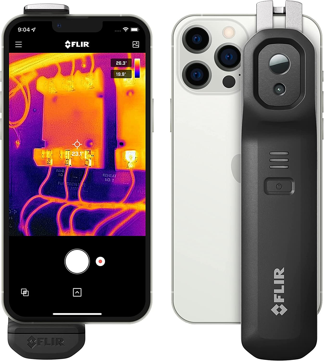 【樂活時尚館】FLIR ONE Edge基礎版/PRO版行動裝置專用熱像儀Android及IOS手機及平板