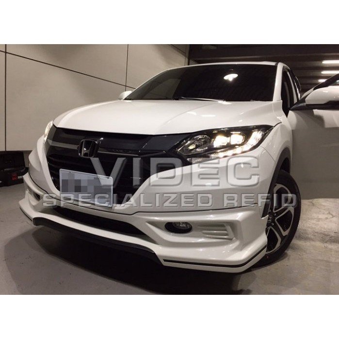 威德汽車 HONDA HRV HR-V MUGEN 無限 大包 前下巴 側裙 後下巴 空力套件 MO款 LED