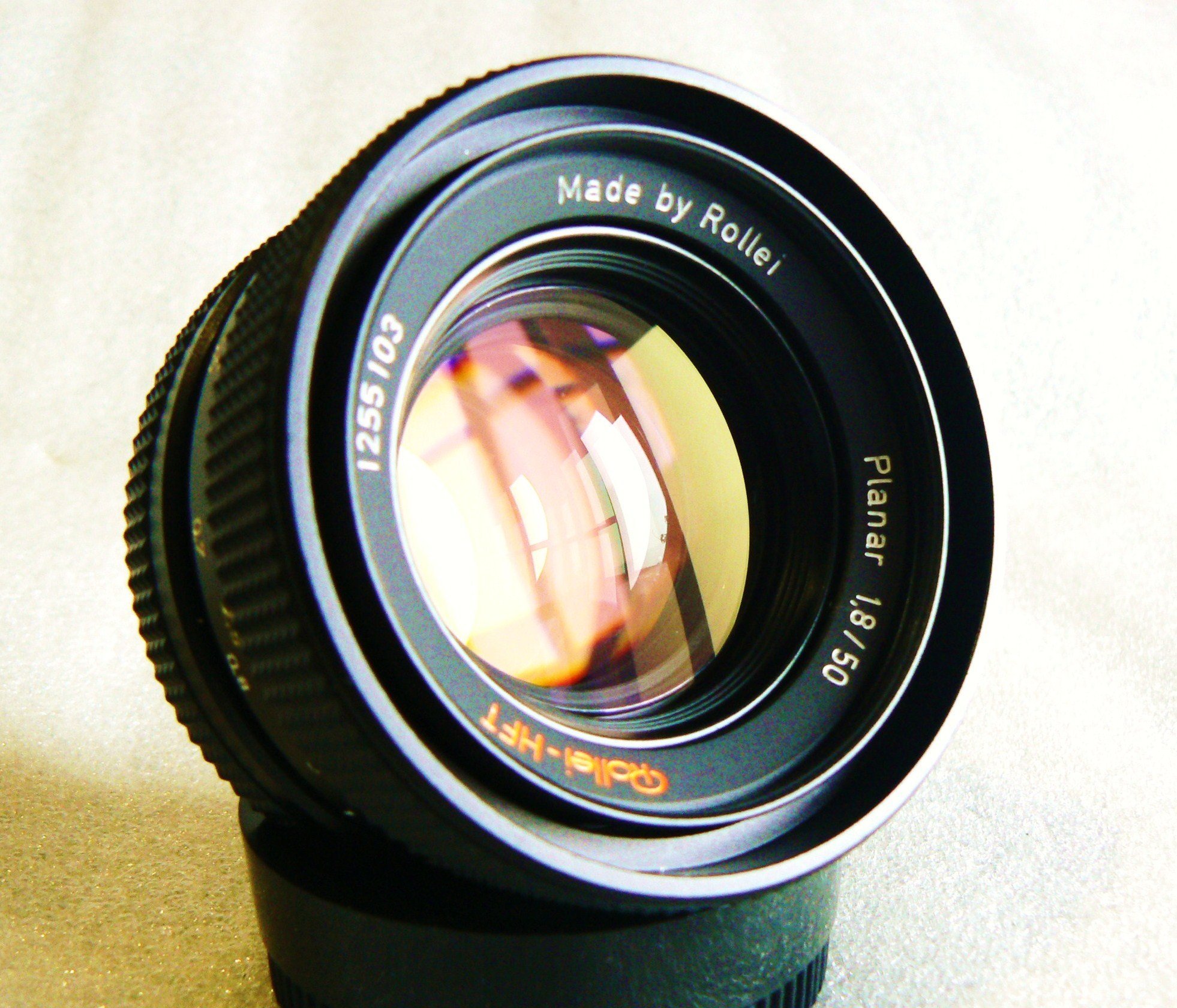 ☆希少品☆ Rollei Planar 50mm F1.8 HFT ☆完動品！ - レンズ(単焦点)