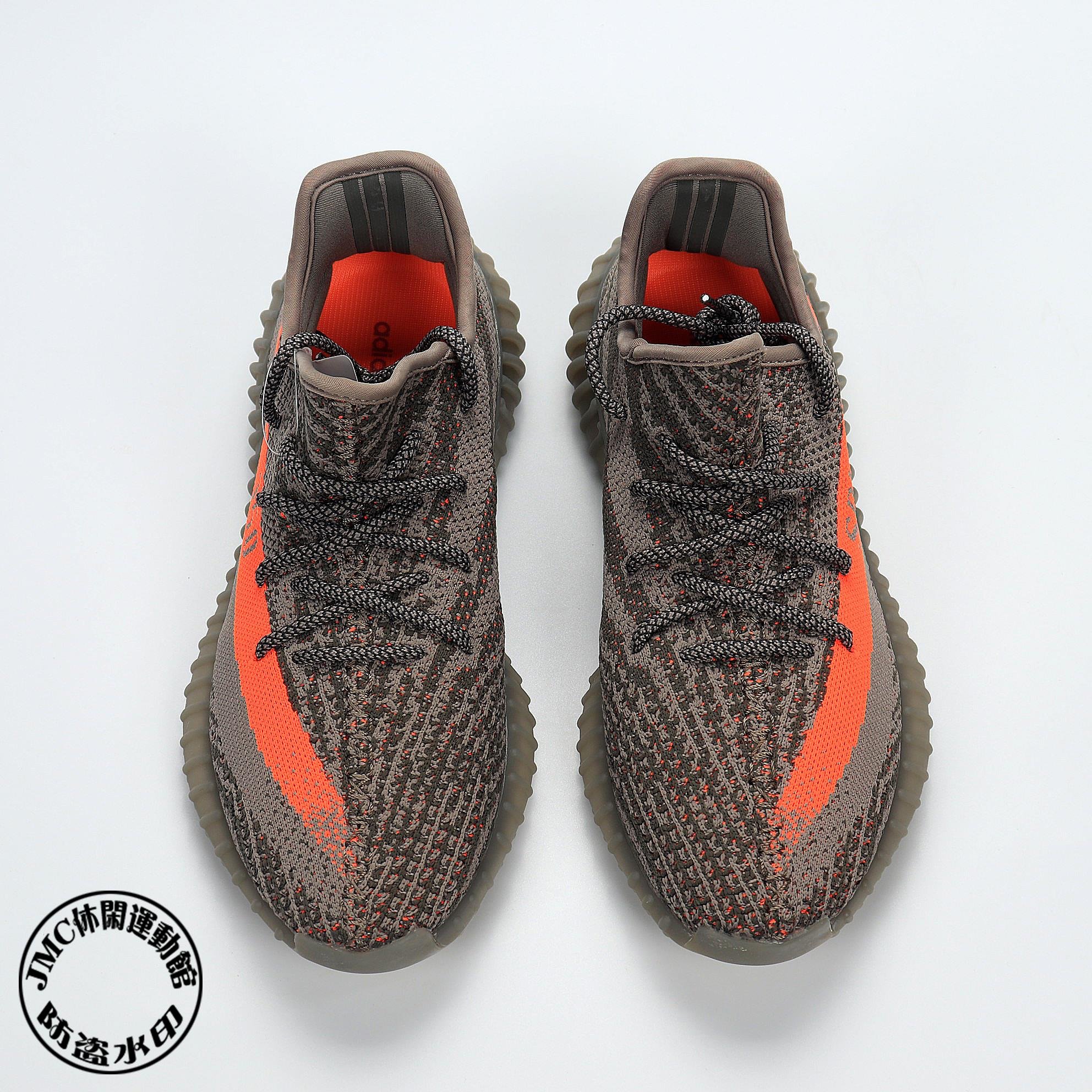 ADIDAS YEEZY BOOST 350 V2 BELUGA 灰橙運動慢跑鞋男女鞋BB1826