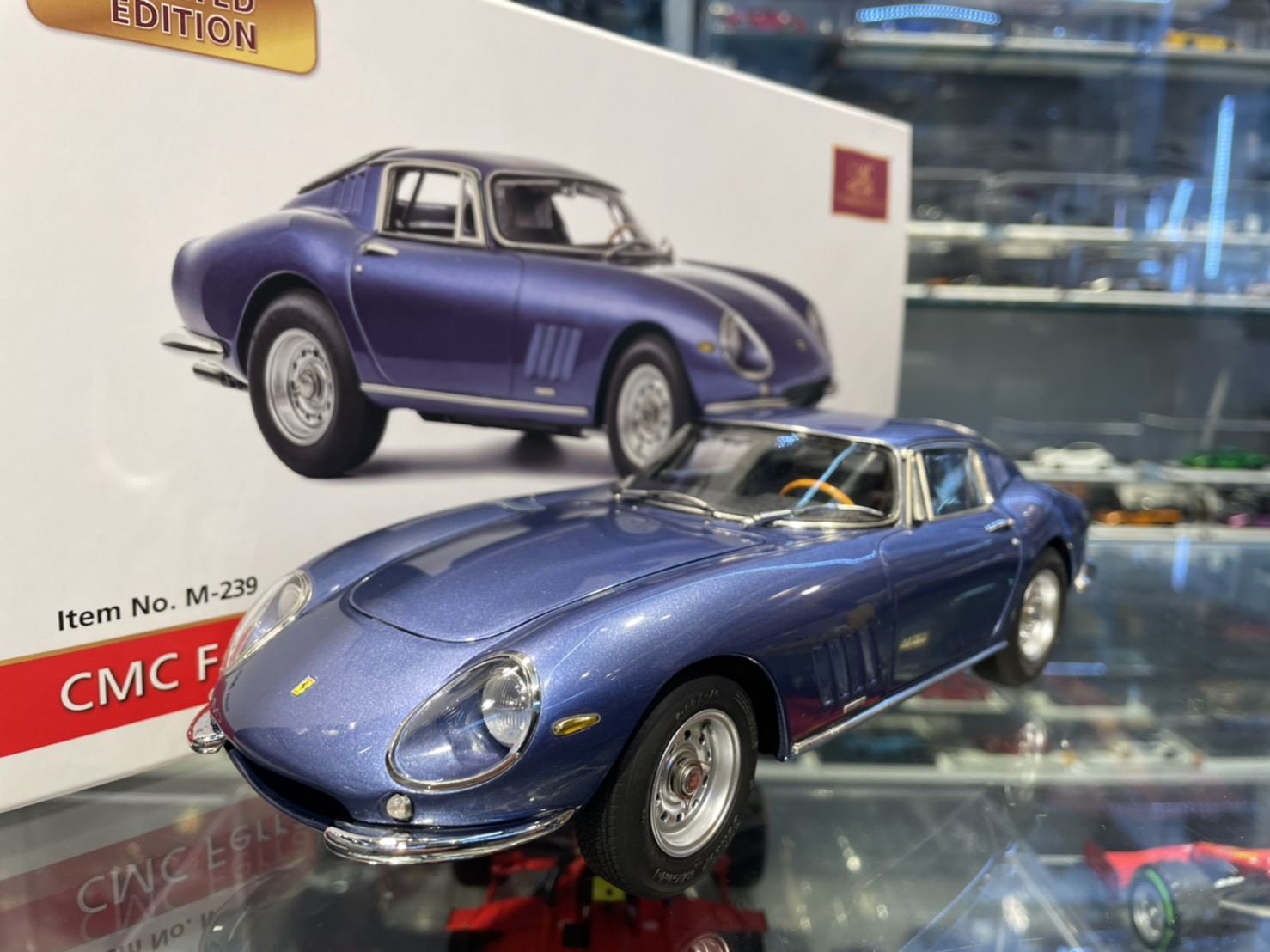 吉華科技@ 1/18 CMC M-239 Ferrari 275 GTB/C 1966 Blue | Yahoo奇摩拍賣