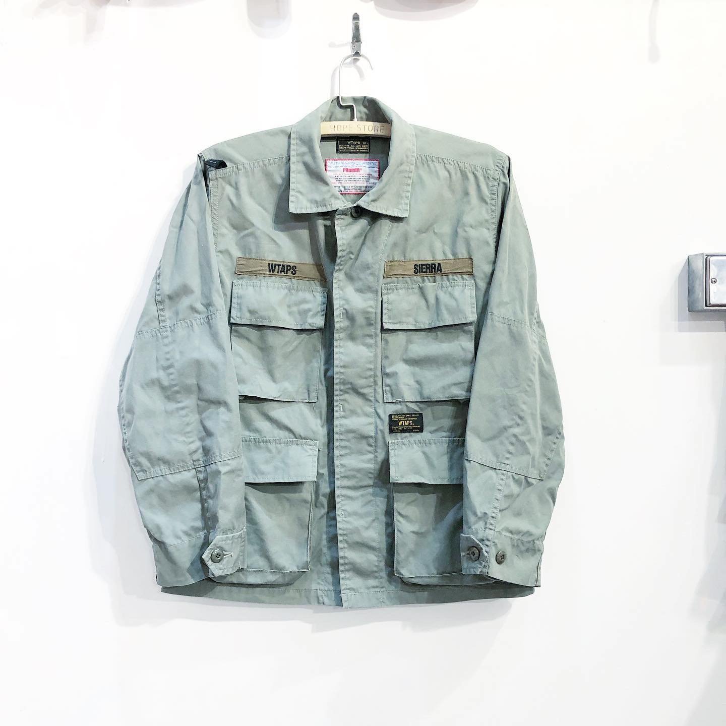 希望商店】WTAPS JUNGLE LS SHIRT 16SS 防火四袋軍衫| Yahoo奇摩拍賣