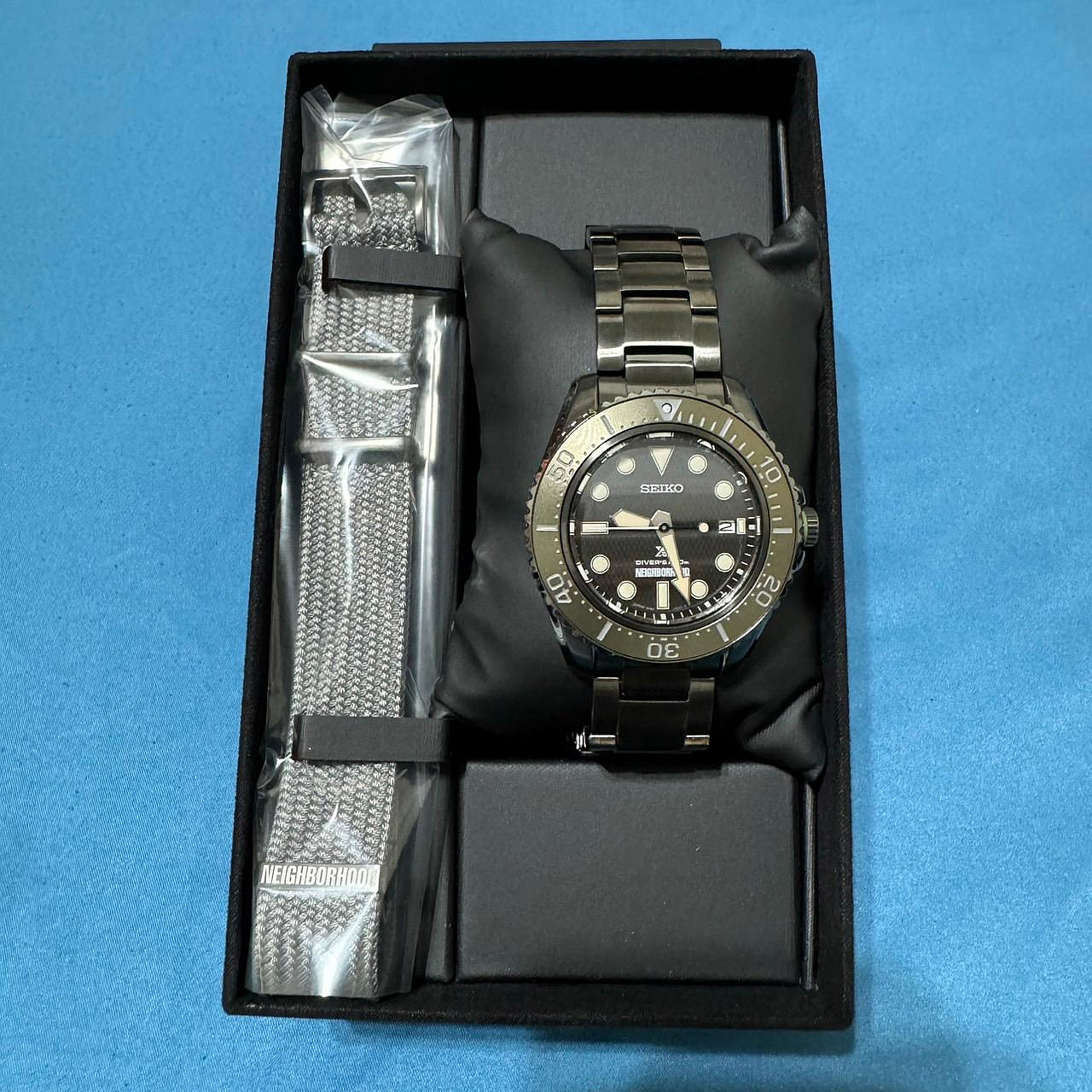 Su】NEIGHBORHOOD x SEIKO PROSPEX DIVER SCUBA 精工聯名限量光動能 