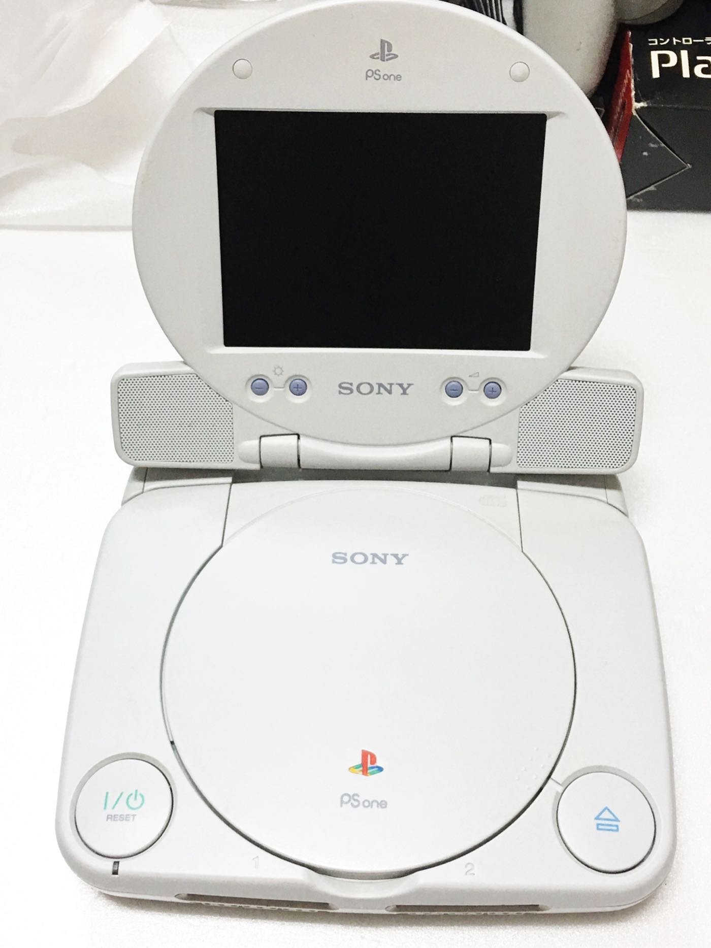 SONY PlayStation PSone LCD 主機 SCPH-100、遊戲配件 全套出售