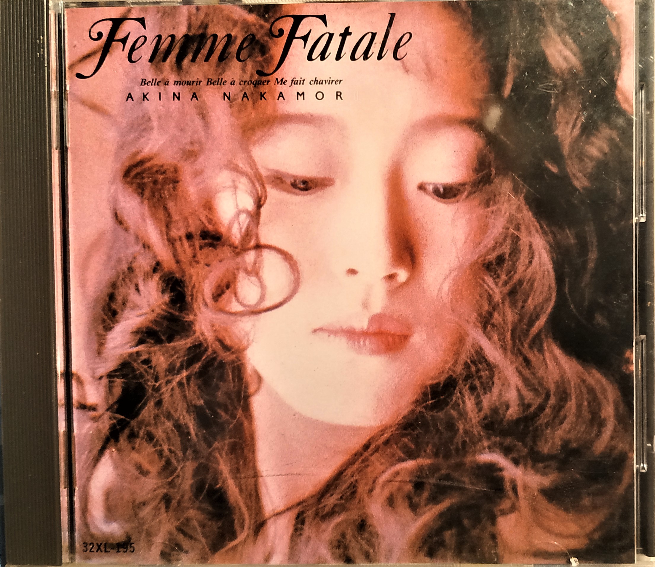 中森明菜 ~ Femme Fatale --- 1988日版已拆近全新, 無側標, CD狀況如