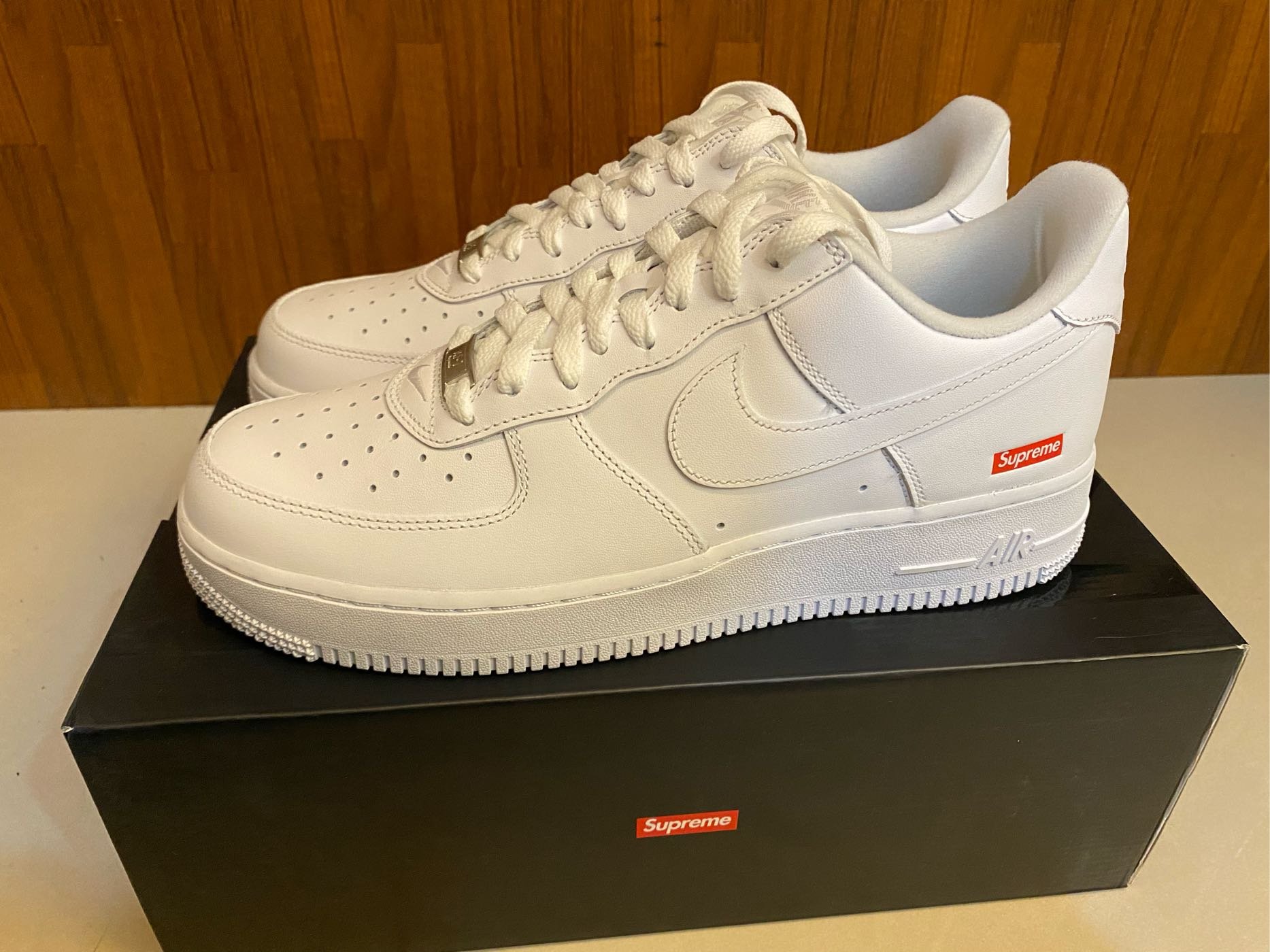 S.M.P】Nike Air Force 1 Low Supreme White 白CU9225-100 | Yahoo奇摩拍賣