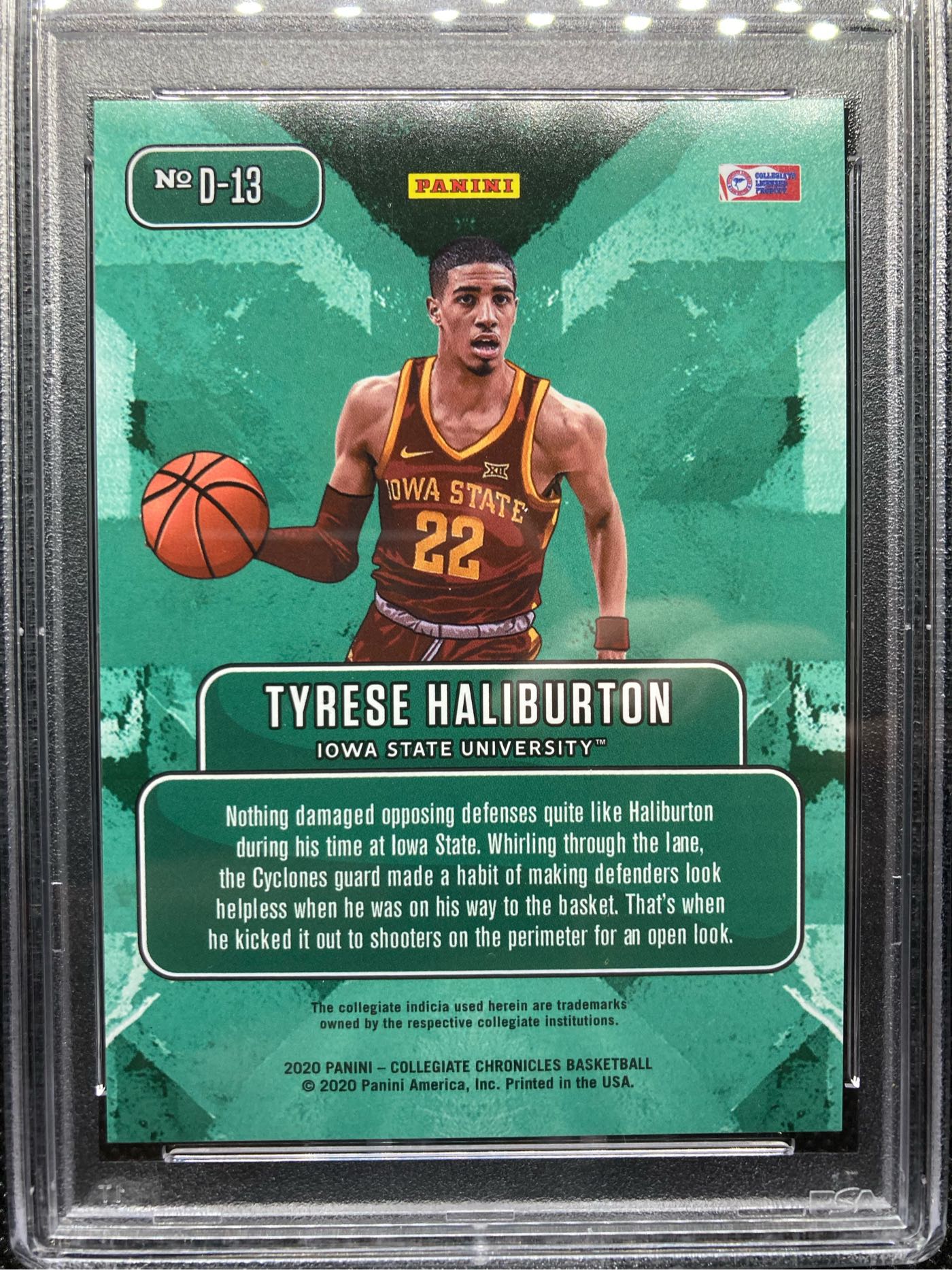 最新作の Tyrese Haliburton 鑑定PSA9 auto RC その他