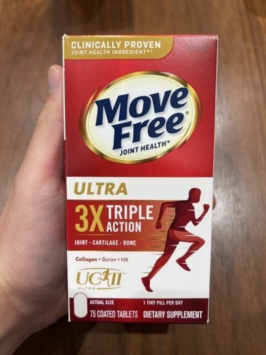 熱銷 【】買二送一 買三送二Move Free益節紅瓶 UC2 UCII 加強型迷你錠 Schiff旭福臺灣Costco好市多  滿300元出貨