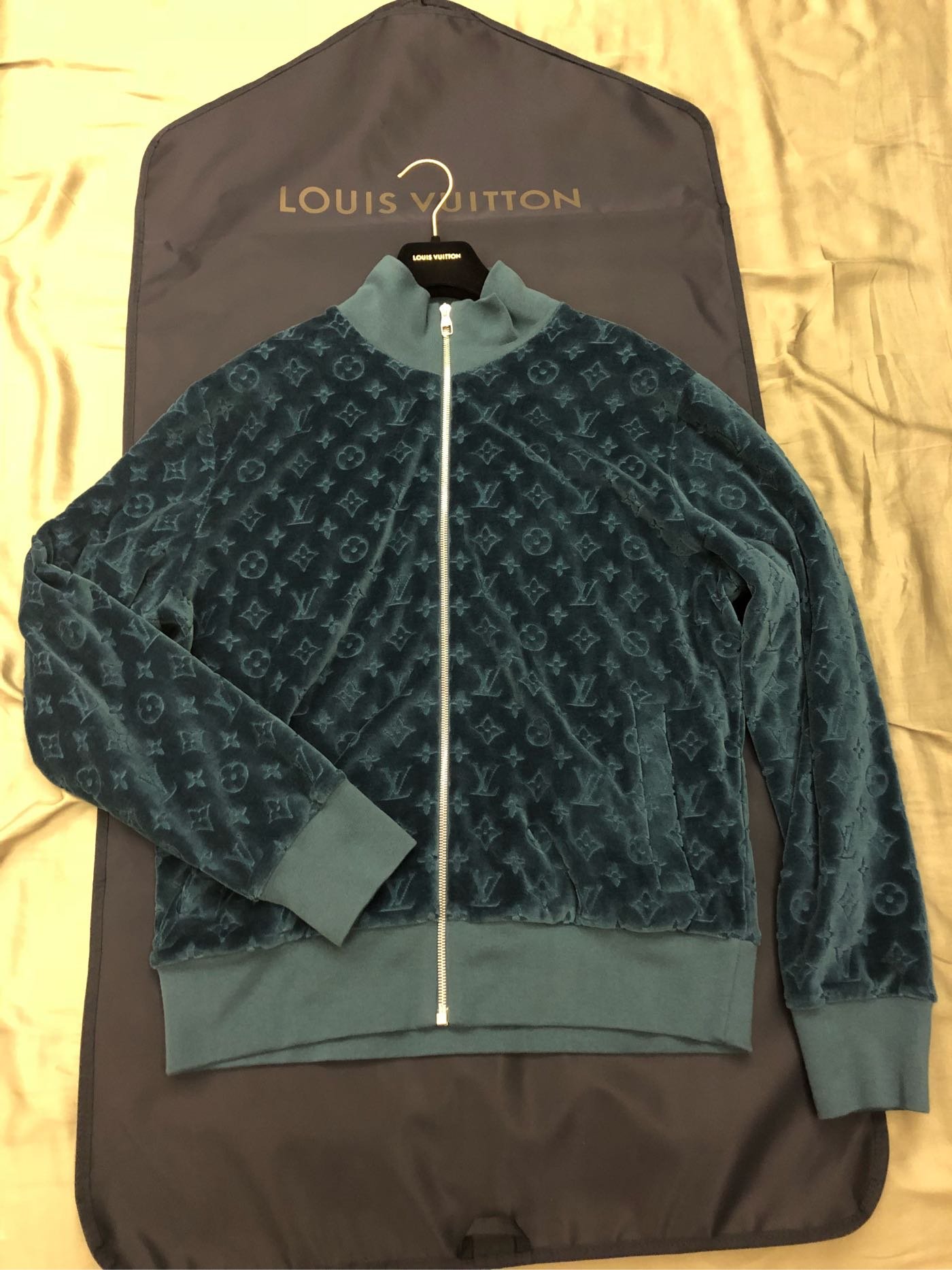 Louis Vuitton monogram 棉絨外套LV Gucci