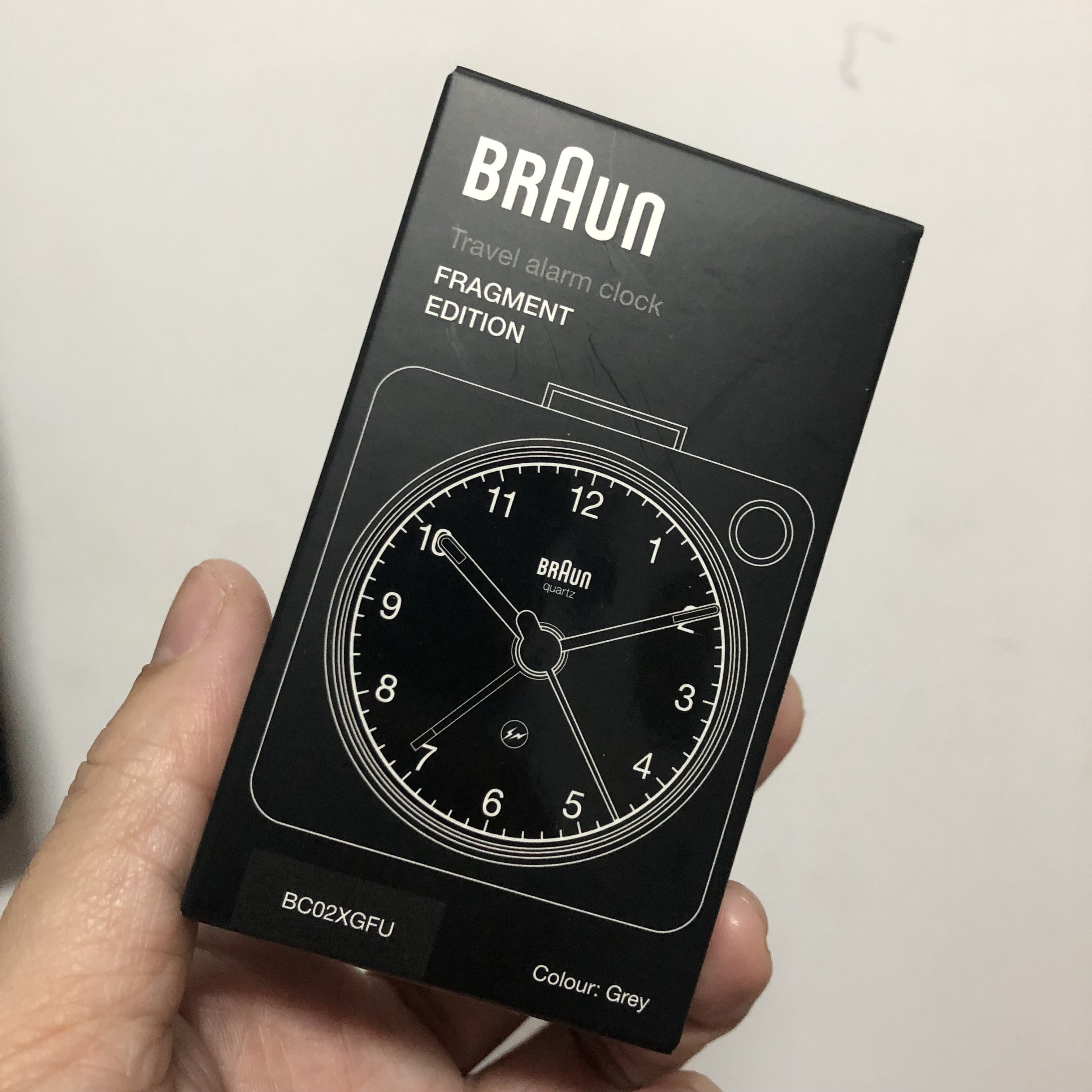 BRAUN fragment travel alarm clock 【感謝価格】 - 快適グッズ・旅行小物