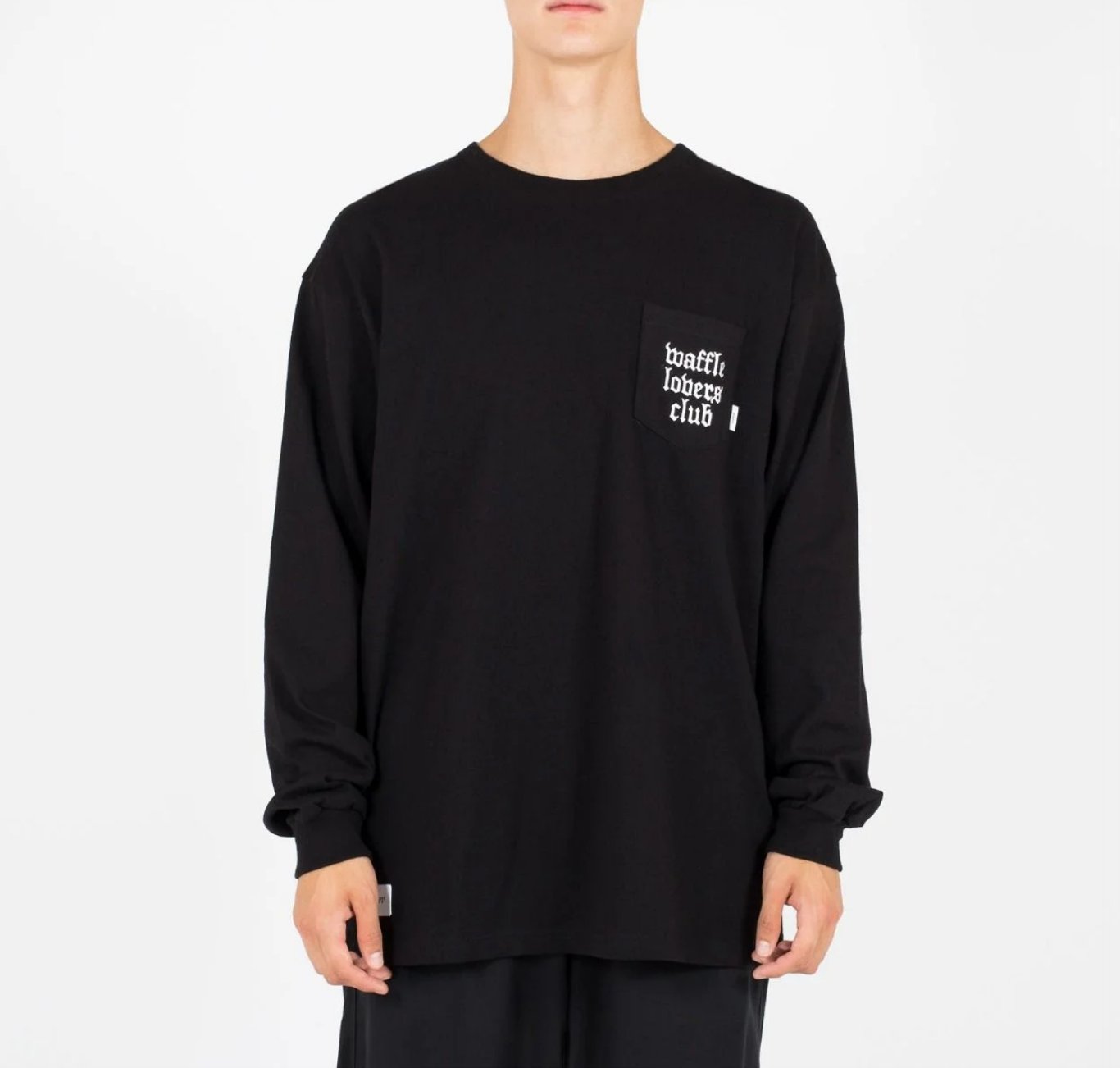 Wtaps x Vans Vault LS T-shirt 限量聯名款黑色長袖T恤Tee 骨頭大學Tee