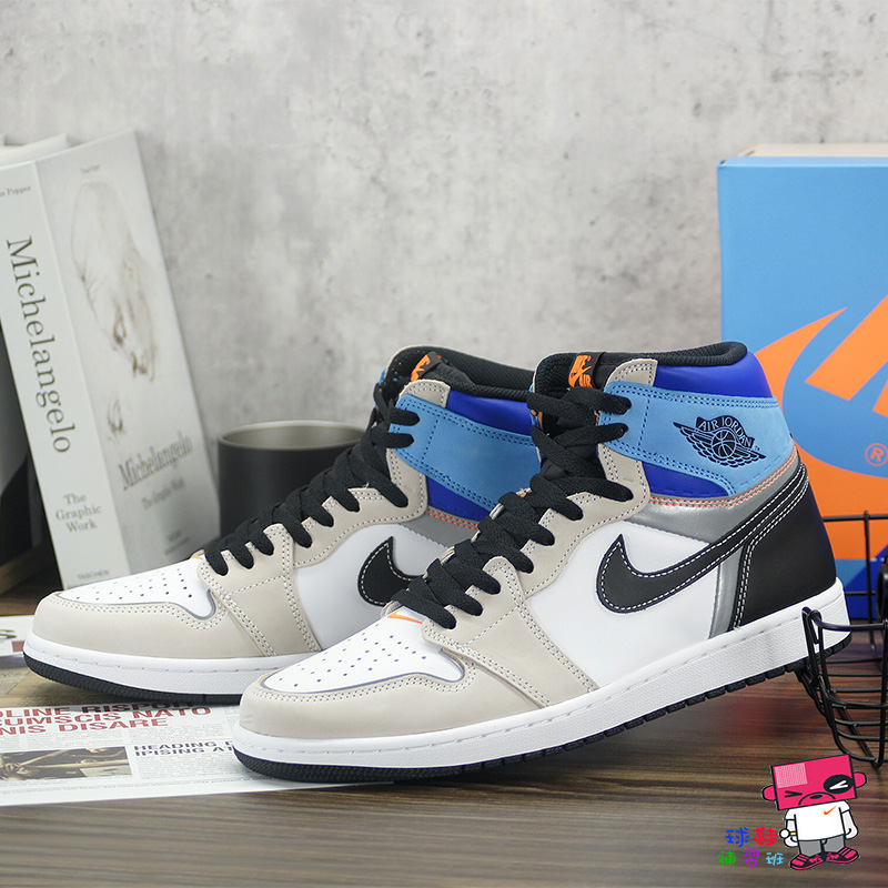 球鞋補習班NIKE AIR JORDAN 1 RETRO OG PROTOTYPE 卡其藍剪裁DC6515