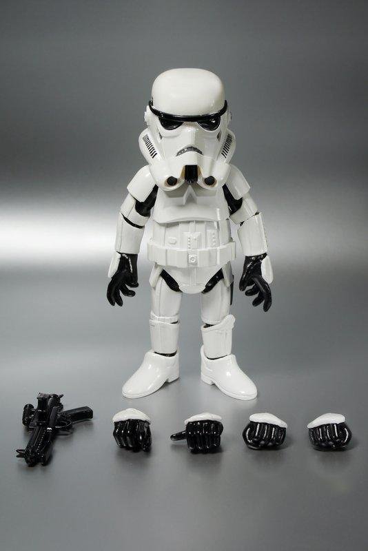 Herocross 超合金HMF#005 星際大戰Q版白兵STORMTROOPER 帝國風暴兵