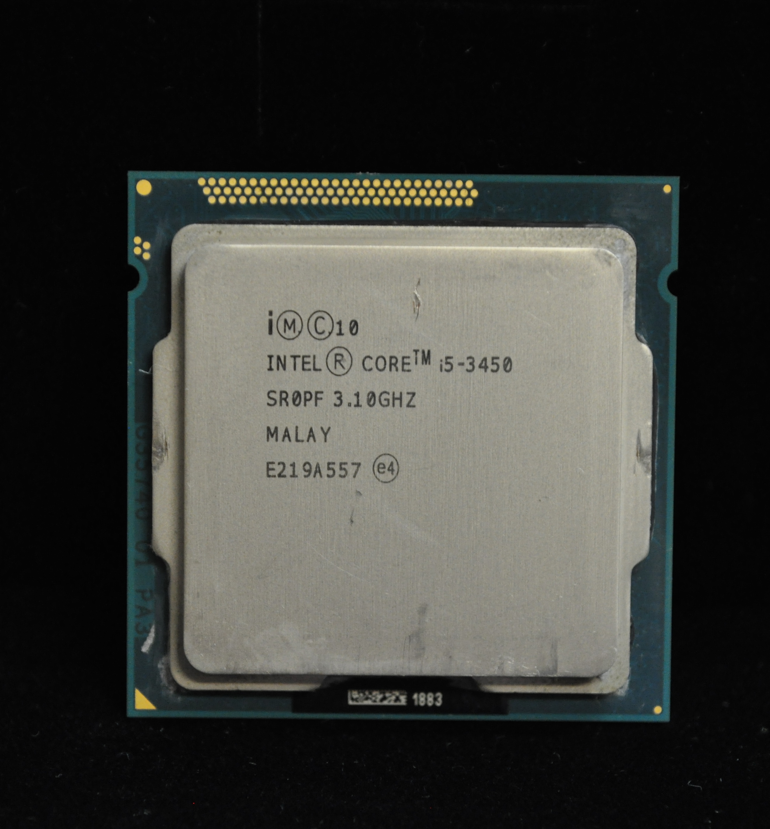 Intel Core i5-3450四核正式版(1155 3.1G) 非i5-3330 i5-3350P i5-3470