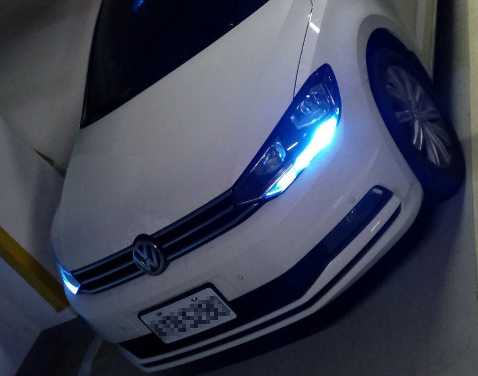 * 福品小舖 *VW 福斯  2018 TOURAN  T20  LED 專用改裝 小燈  日行燈 102晶 (已解碼)