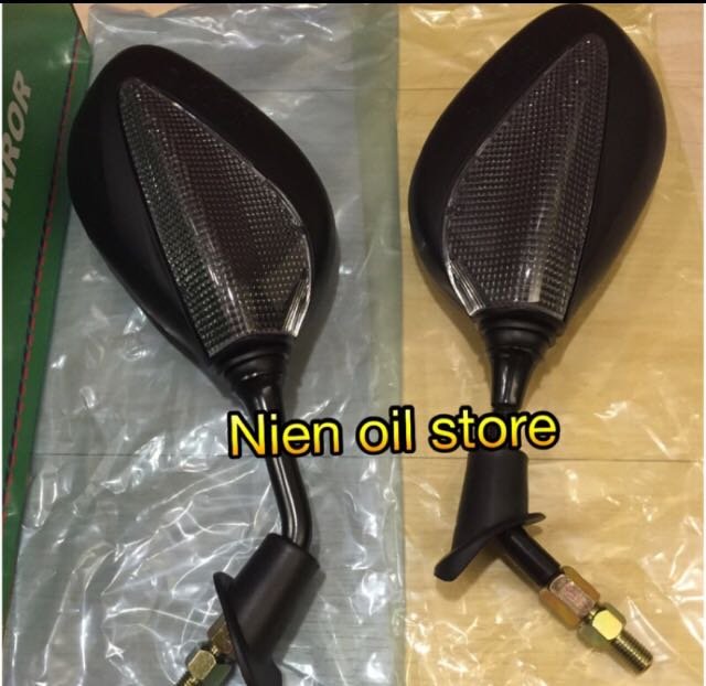 【Nien oil store】KYMCO 光陽原廠 GP125 後視鏡 透明壓克力款 後照鏡 料號：LHE9 引擎號碼SJ25KA  正牙10mm