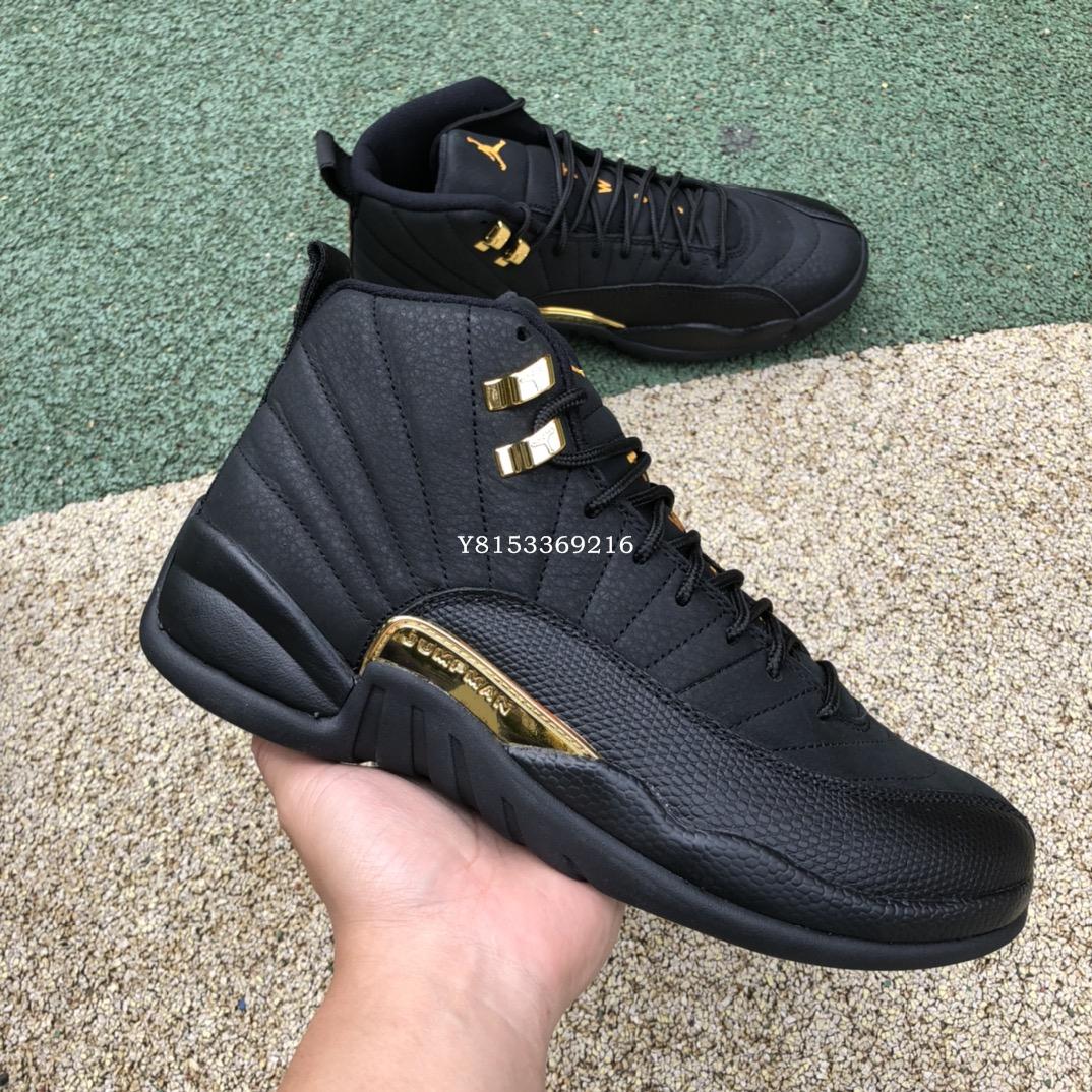 Air Jordan 12 “Black Taxi”新黑金 百搭 實戰低幫籃球鞋 男鞋