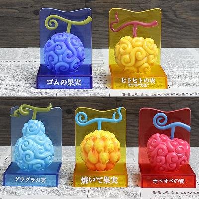 【APPS STORE3】海賊王 惡魔果實路飛橡膠果實 燒燒果實 5款小號 盒裝  公仔 模型