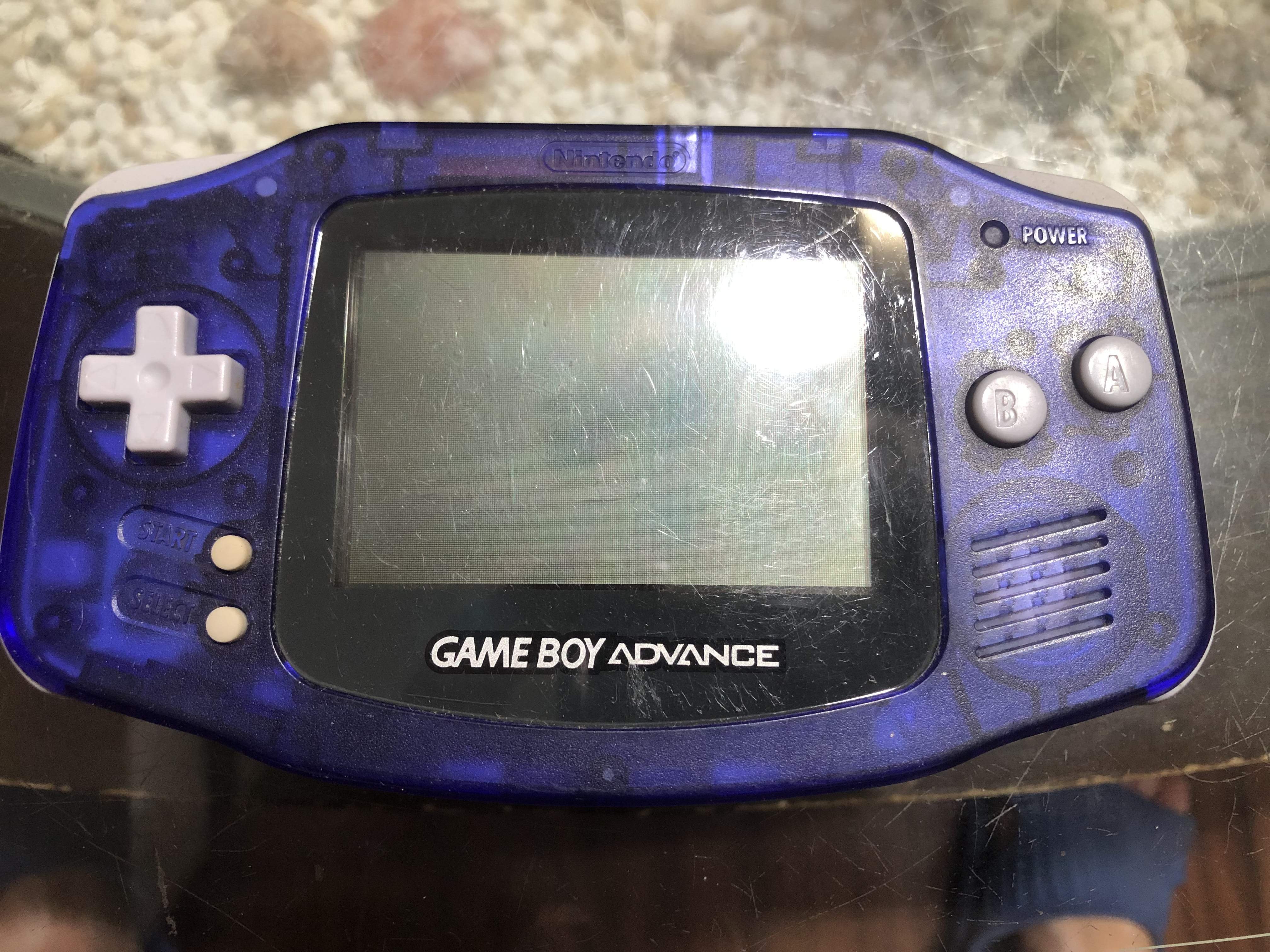 拚最便宜GameBoy土城可面交二手日版任天堂 GBA 掌上型電玩主機遊戲機GBA日本原裝功能正常