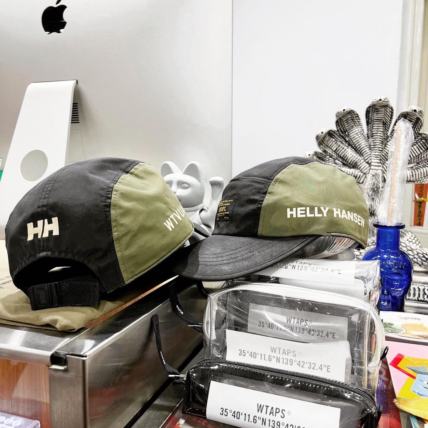 希望商店】WTAPS x HELLY HANSEN COMMADER 02 CAP 17AW 初代聯名機能