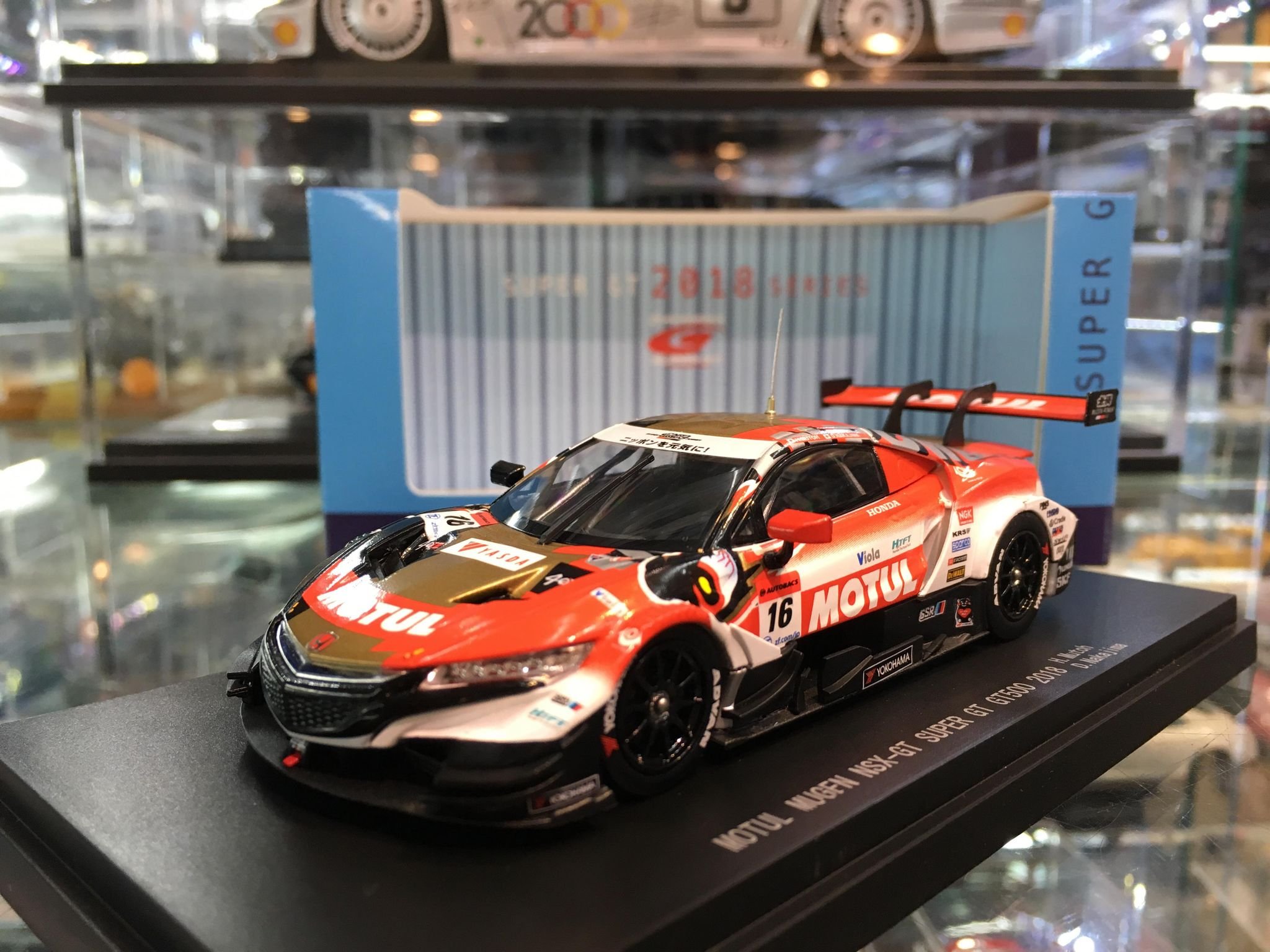 EBBRO 45627 SUPER GT GT500 2018 MOTUL MUGEN NSX-GT - 總代理商