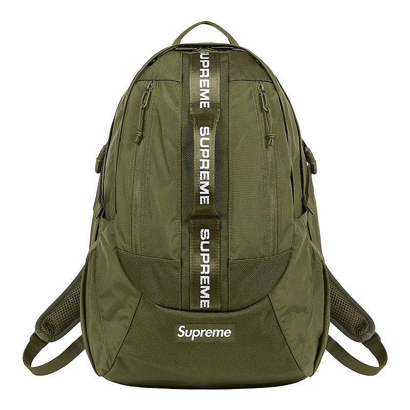 全新真品現貨SUPREME FW22 BACKPACK 後背包(軍綠色) olive green 背包