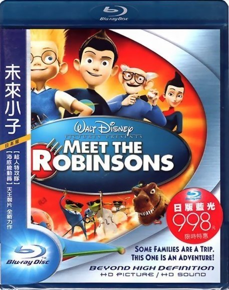 BD藍光】未來小子Meet The Robinsons(得利公司貨) - 迪士尼最新CGI動畫