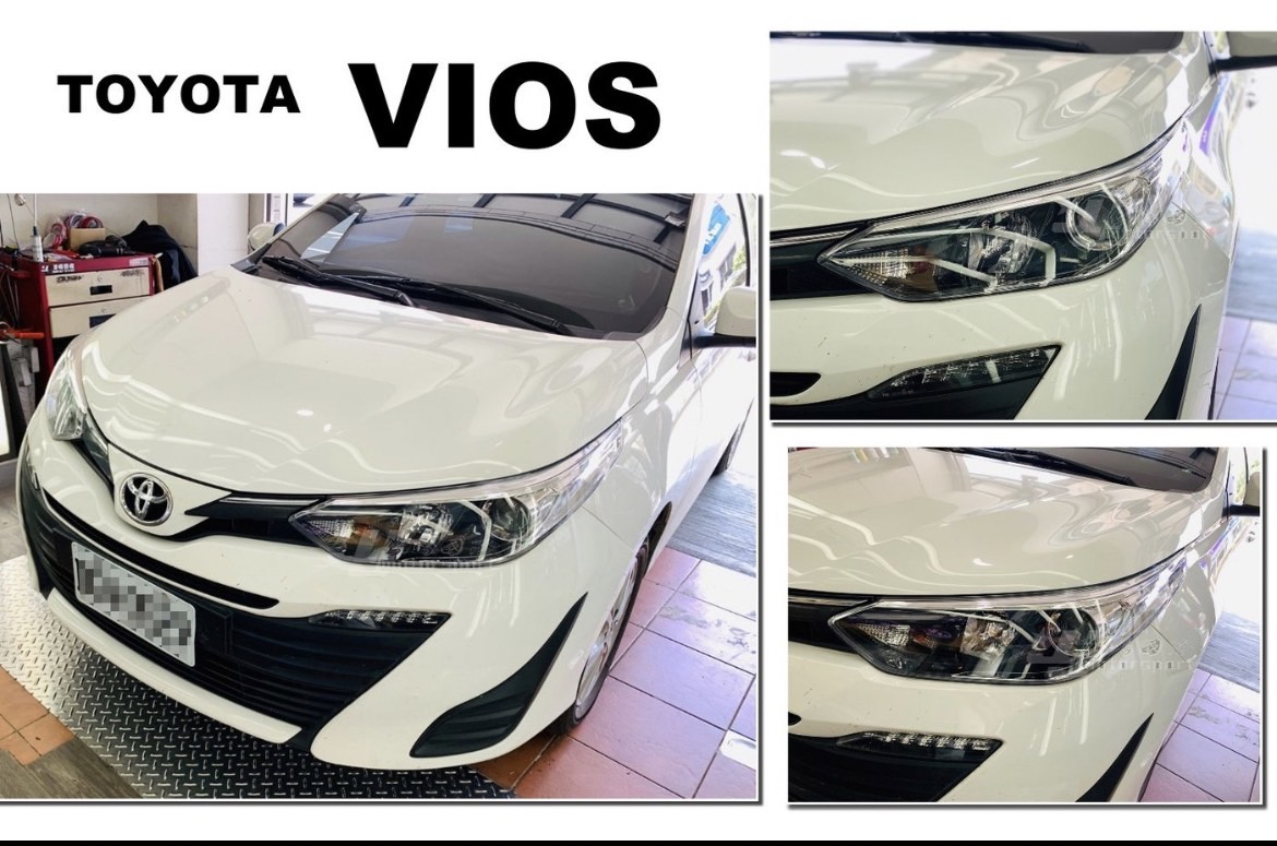 小亞車燈＊全新 VIOS 2018 2019 2020 年 原廠型 有魚眼 大燈 頭燈 一顆3800