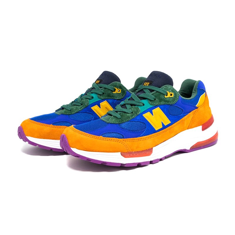 Tsu 真品代購NEW BALANCE 992 M992 M992MC MULTI-COLOR 撞色美國製藍