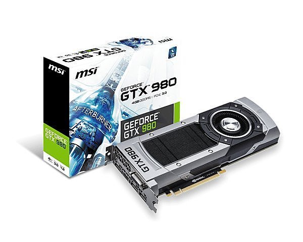 5Cgo【權宇】微星MSI 顯示卡NVIDIA GTX-980-4GD5 線上遊戲頂級卡含稅