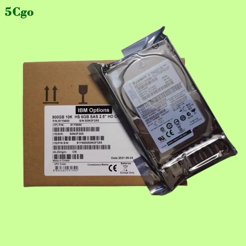 IBM 81Y9651 900GB 10K 6GBPS SAS 2.5インチ HS HDD - 81Y9650 (shin-