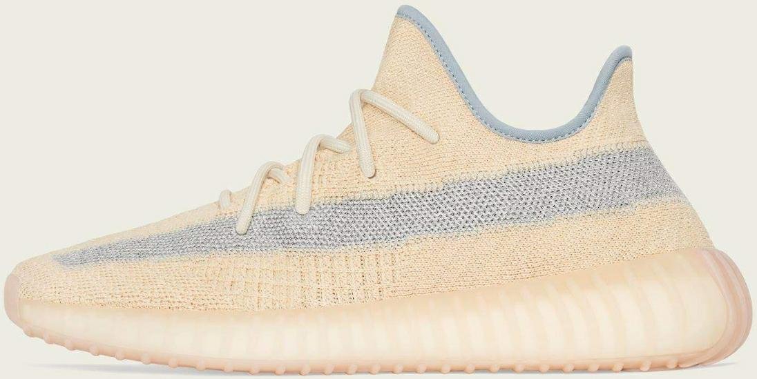 Adidas Yeezy Boost 350 V2 PK Linen 麻布銀河邊條反光3M 男鞋各尺寸