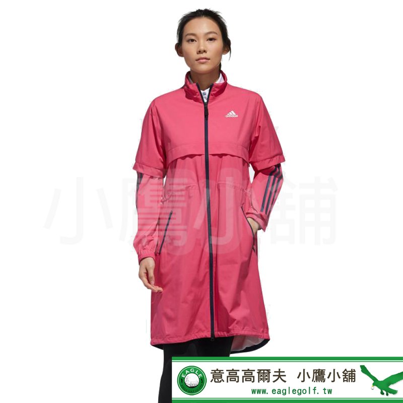 小鷹小舖] adidas Golf Rain Dress EI5676 阿迪達斯高爾夫女用高領長袖 