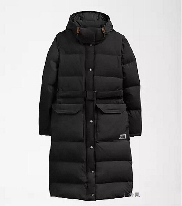 ~滿3000超取郵寄免運~[戶外風] The North Face 女  防潑水保暖羽絨長版外套