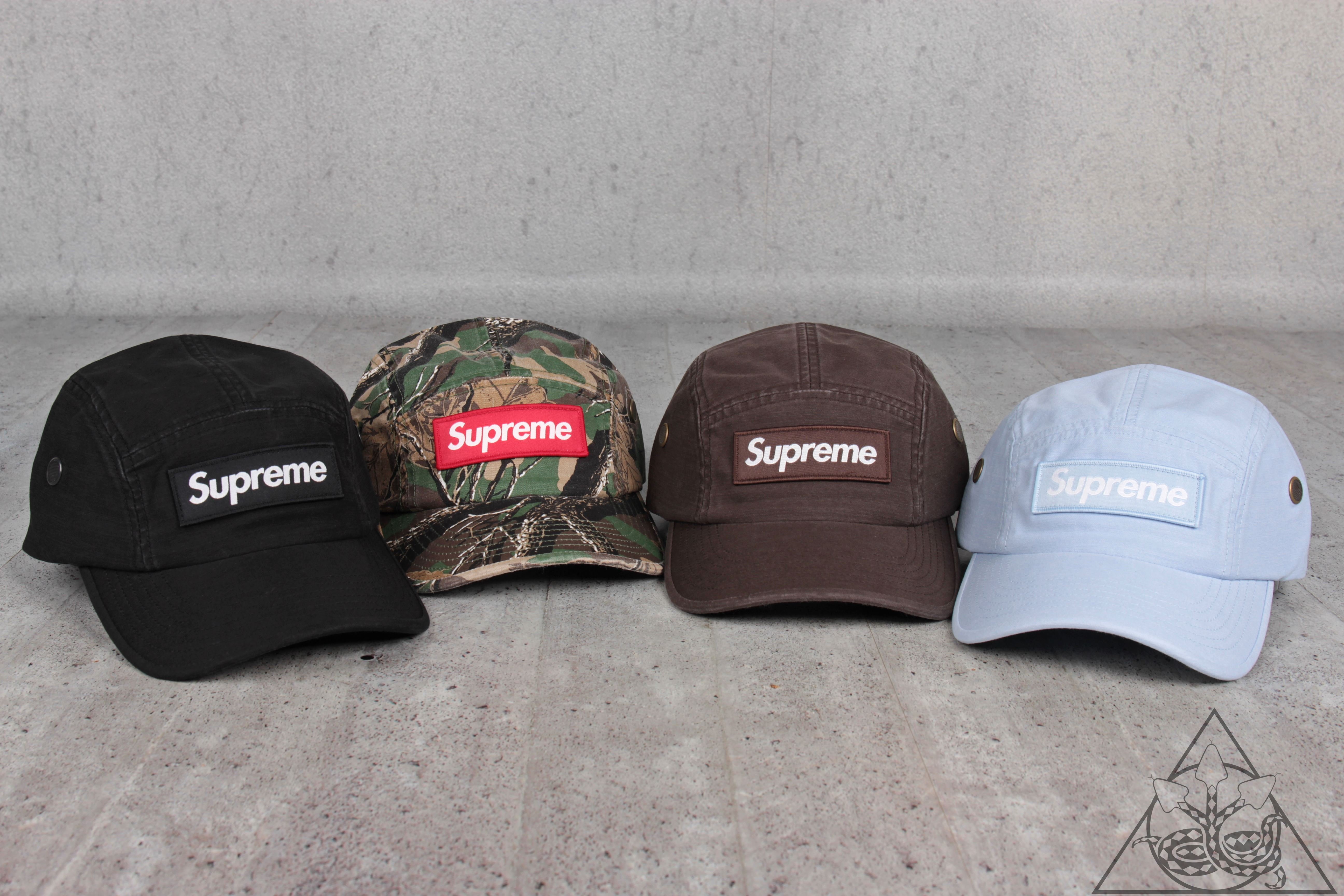 HYDRA】Supreme 22FW Military Camp Cap 厚貼布Box 老帽【SUP537