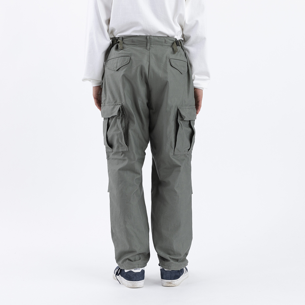 日貨代購CITY】2020AW DESCENDANT D-65M SATIN TROUSERS 口袋褲工裝褲