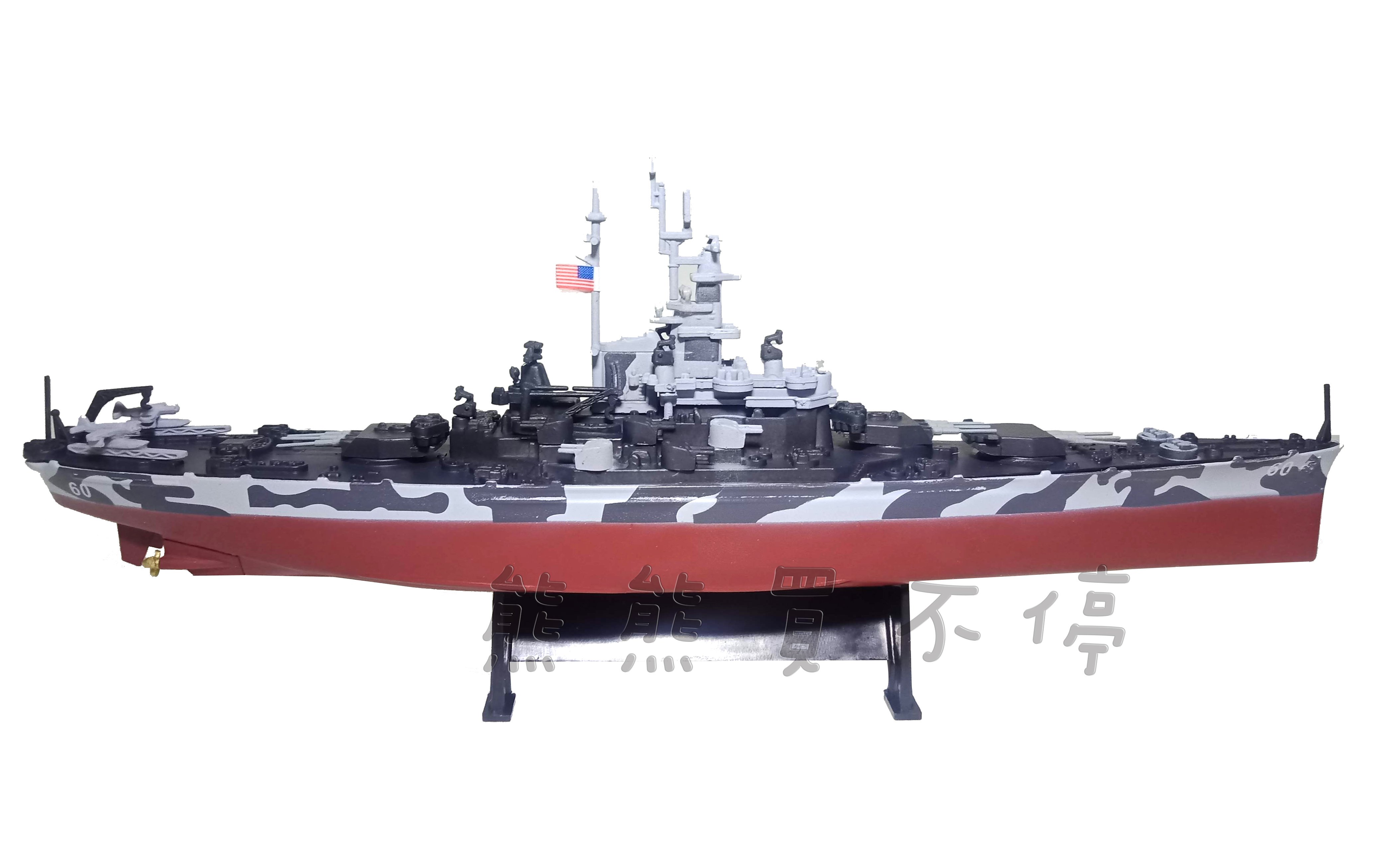 現貨二戰美軍阿拉巴馬號戰艦battleship Uss Alabama 60 1 1000 合金仿真軍艦模型 Yahoo奇摩拍賣