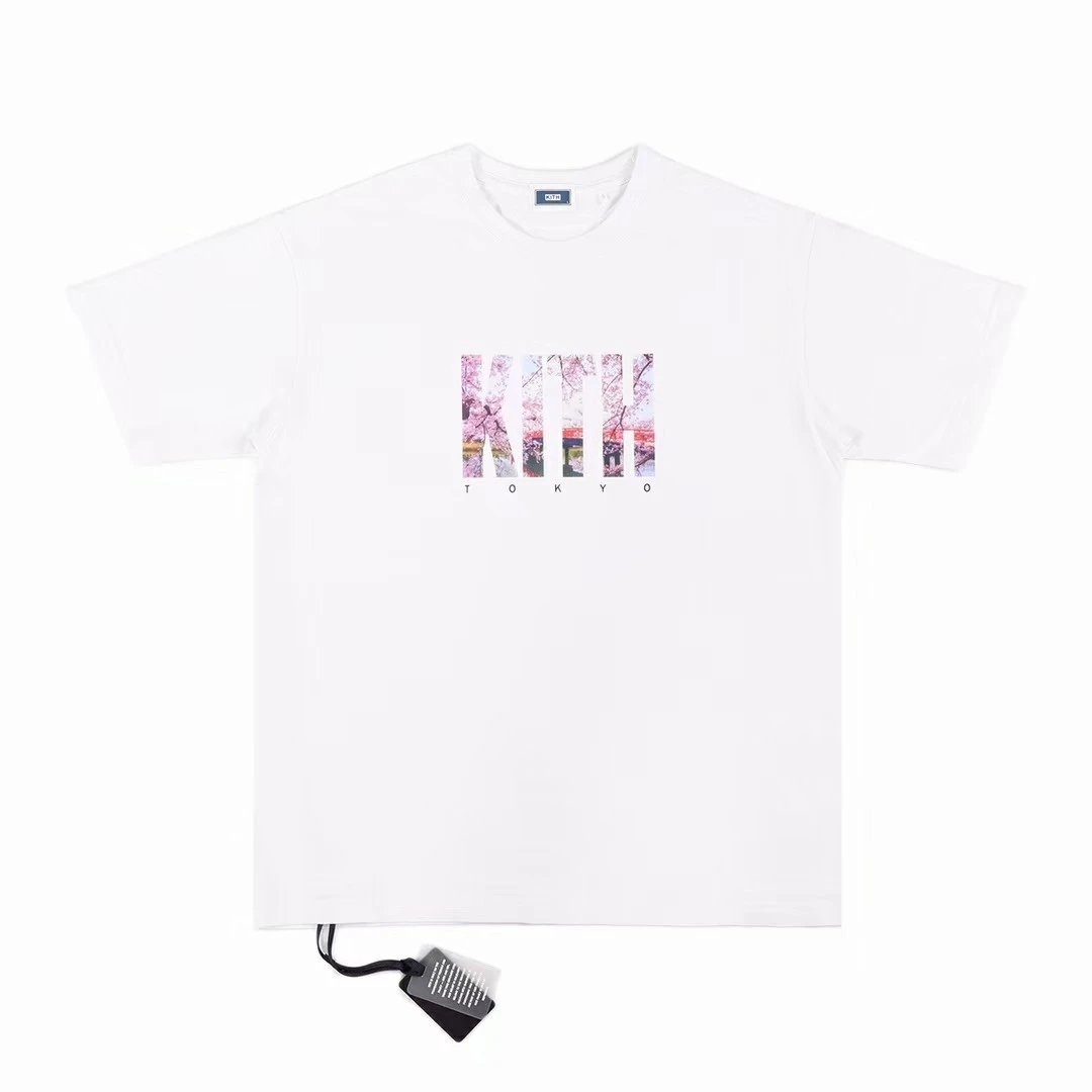 公式ショップから探す KITH TOKYO LANDMARK TEE 限定 桜 Tシャツ Mサイズ - トップス