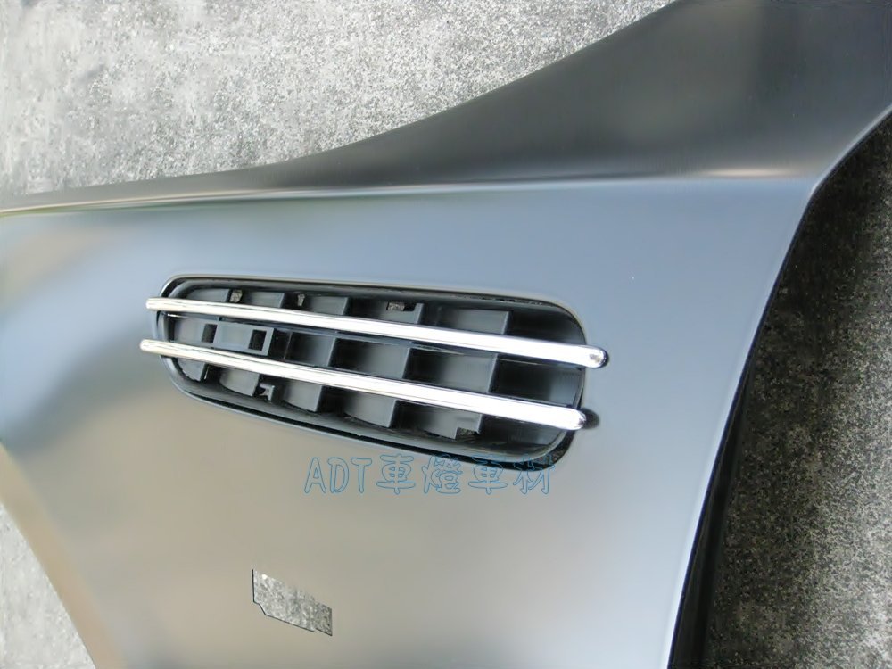 ~~ADT.車燈.車材~~BMW E60 M5款 鐵材質葉子板含鯊魚鰭組
