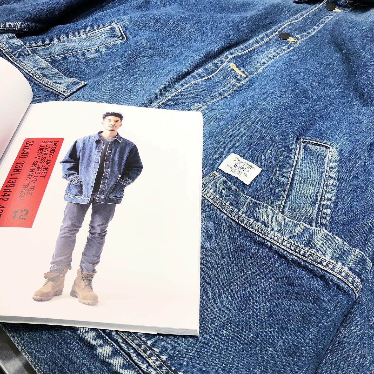 希望商店】⸨✓寄賣商品⸩ WTAPS DADDY JACKET 18SS 水洗牛仔夾克